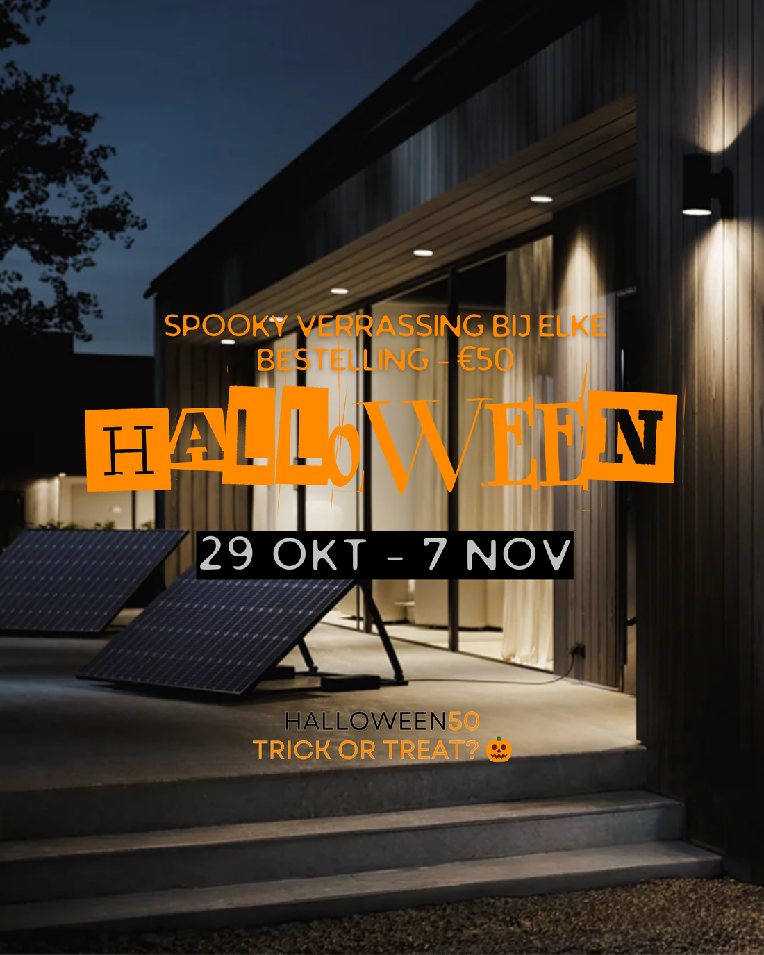 Halloweenactie by EcoPlugSolar