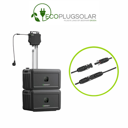 PLUG 'IN' & PLAY THUISBATTERIJ NOAH 2000 BY GROWATT