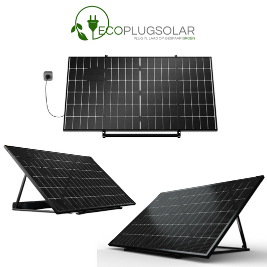 PLUG & PLAY ALL IN 1 PREMIUM ZONNEPANEEL SET - 450 WP